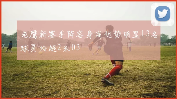 老鹰新赛季阵容身高优势明显13名球员均超2米03